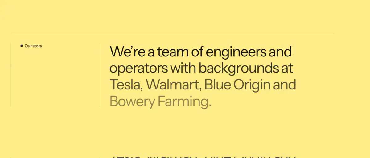 Our story features section from Podium Automation