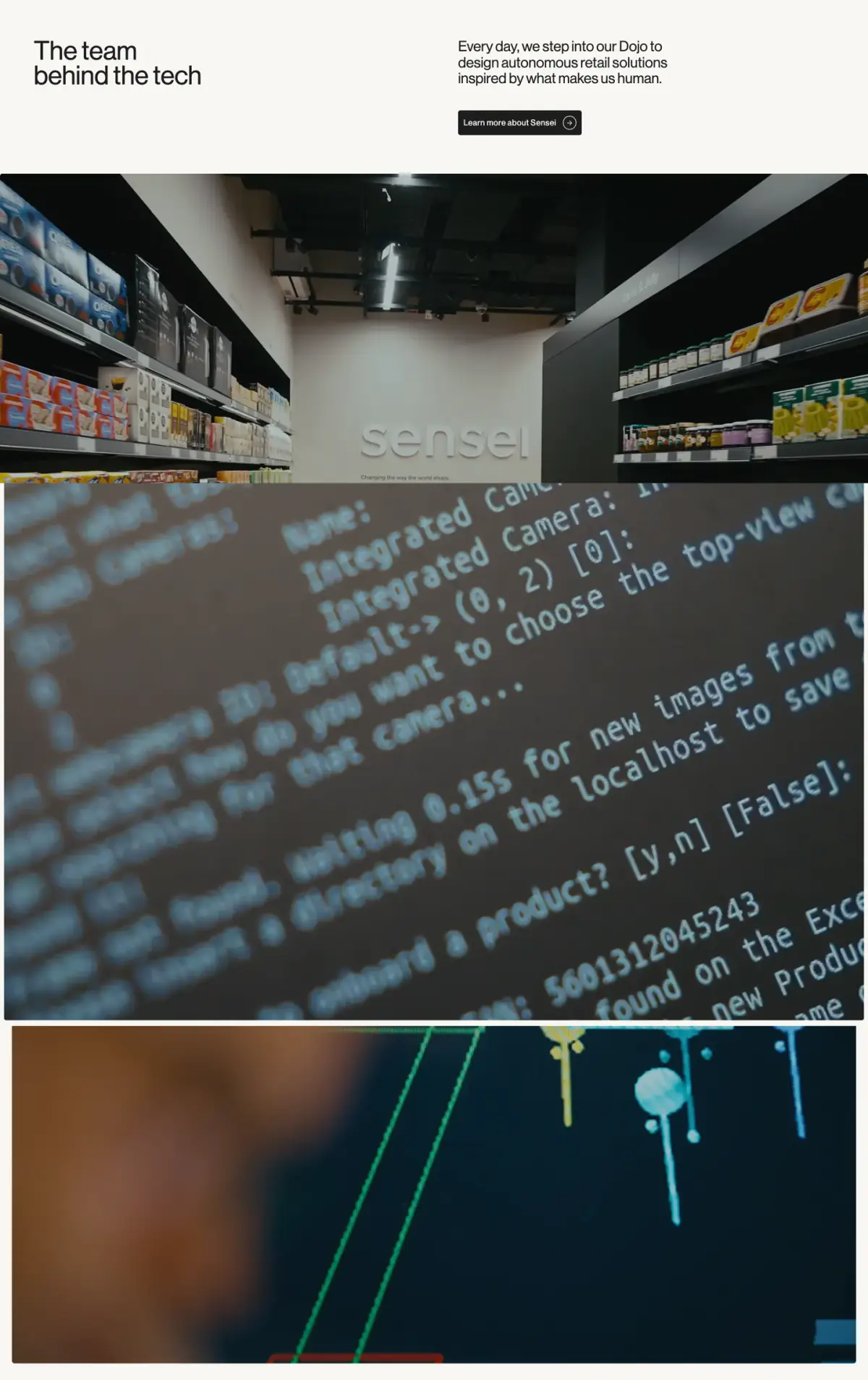The team behind the tech features section from Sensei