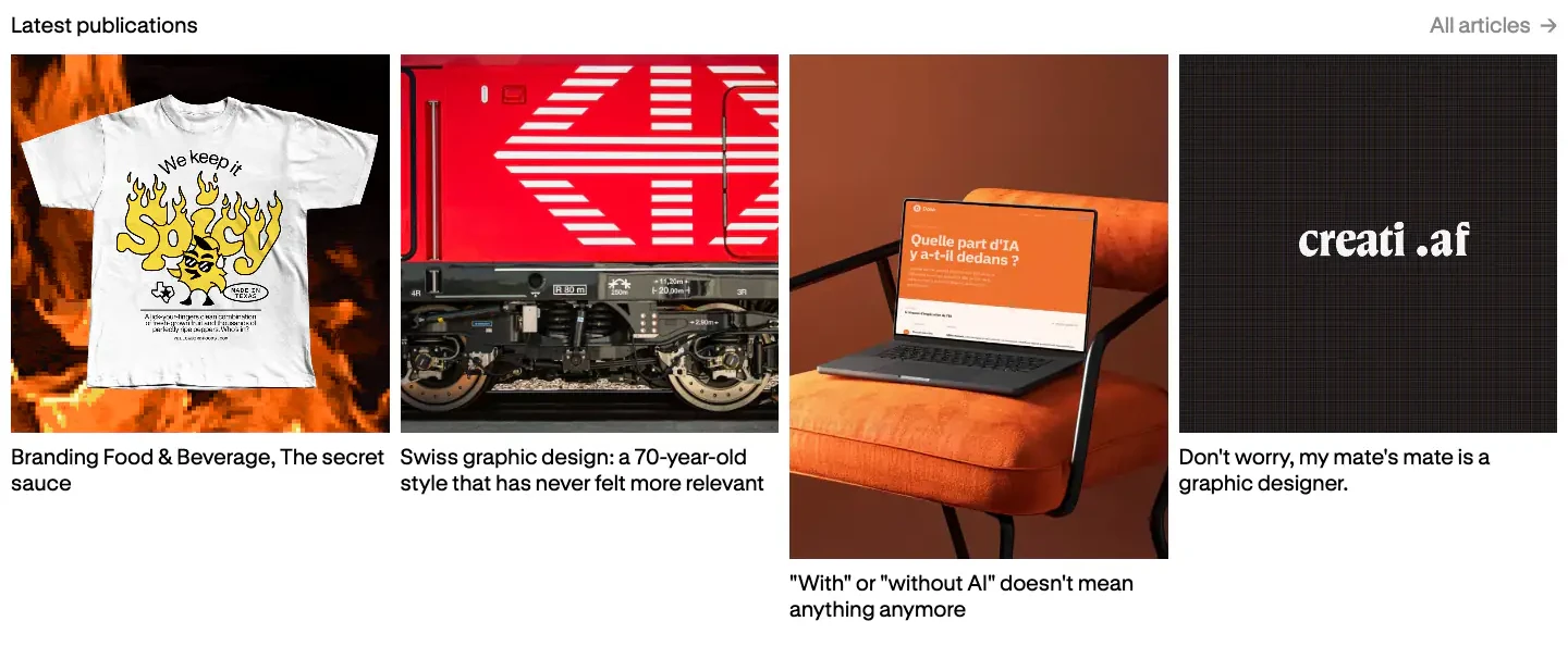 Latest publications article grid Editorial section from twks