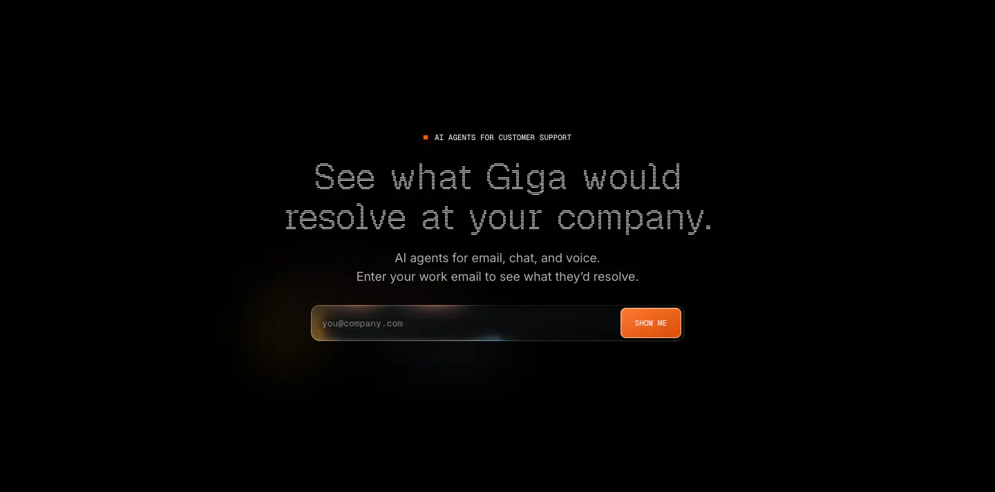 See what Giga would resolve at your company. Features section from Giga