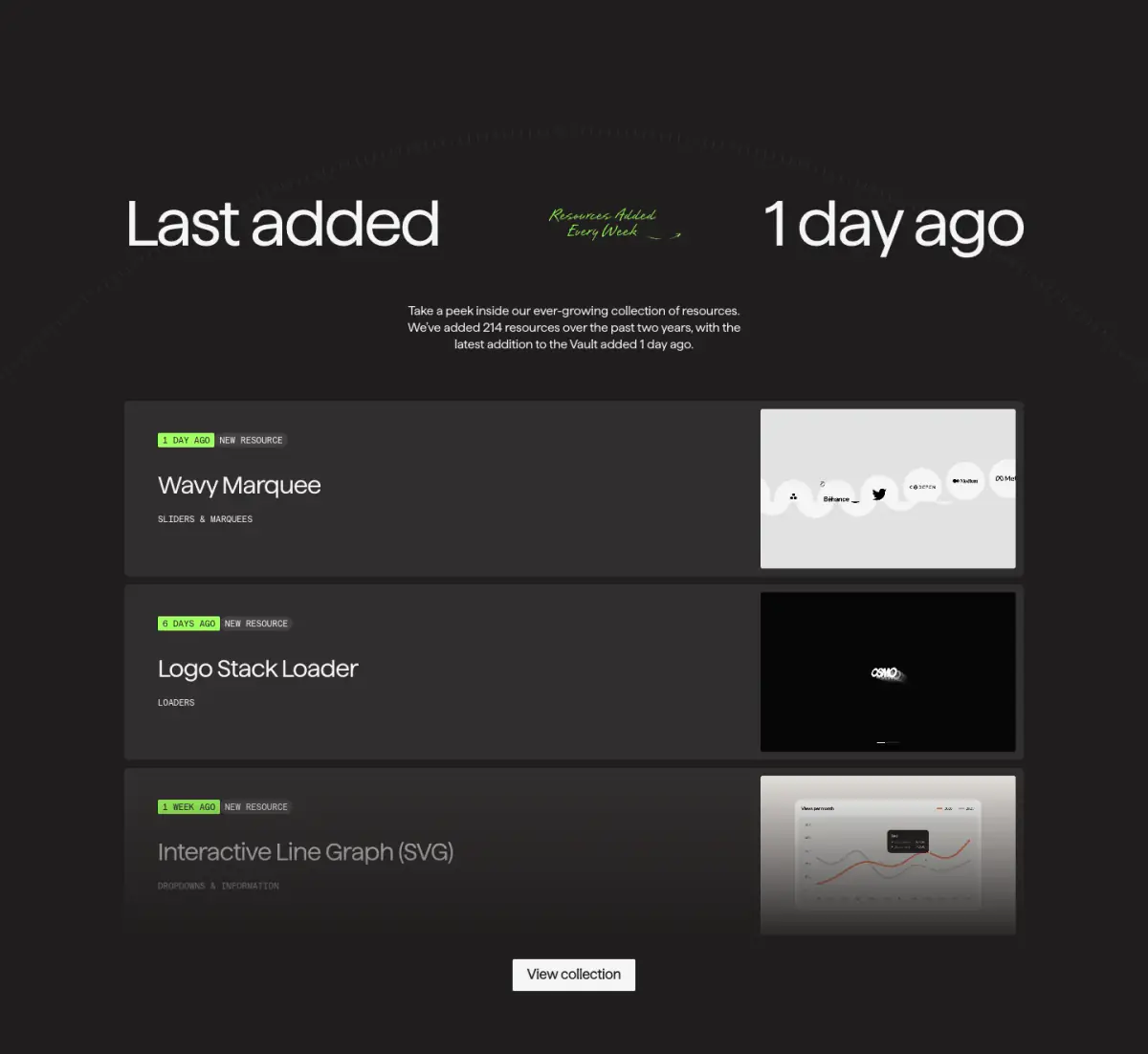 Last added features section from Osmo