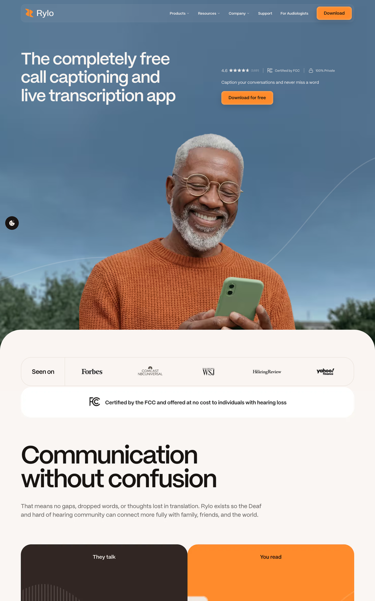 Rylo website design reference