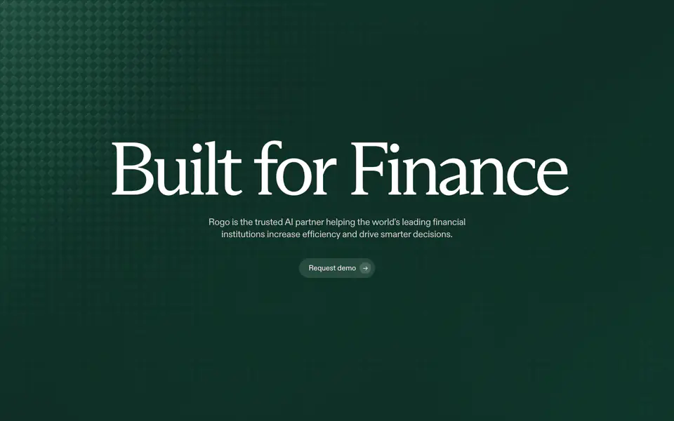 Rogo website preview