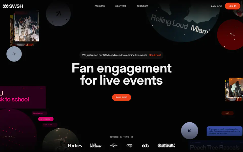 SWSH website preview