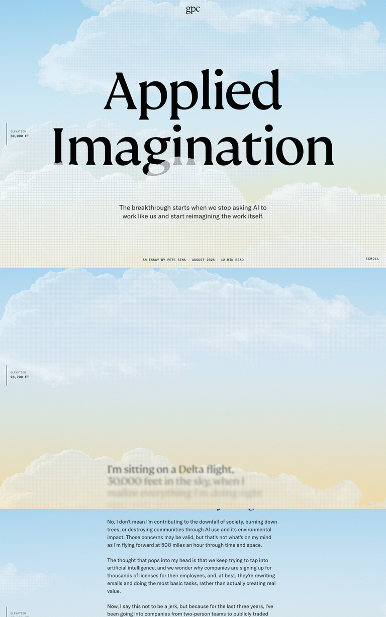 Applied Imagination website design reference