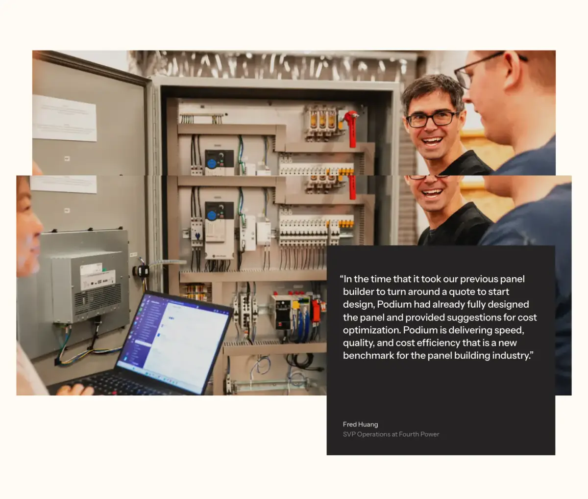 Podium Automation Features features section from Podium Automation